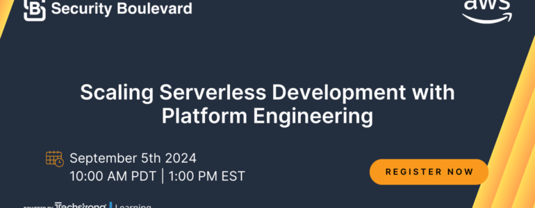 Scaling Serverless Development With Platform Engineering - A Blueprint for Success