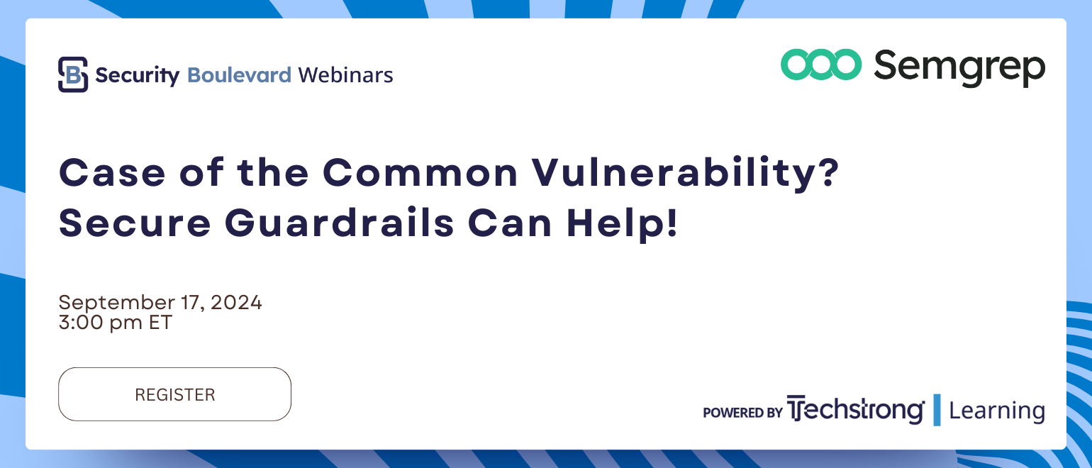 Case of the Common Vulnerability? Secure Guardrails Can Help!